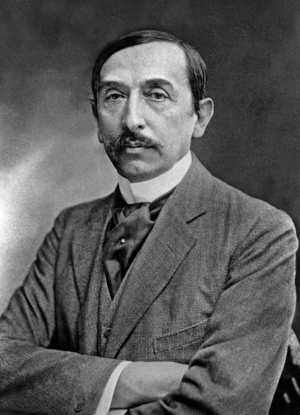 French politician and writer Maurice Barres (1912-1913), picture by Nadar