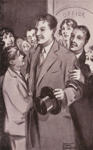 Illustration for Kipps by H G Wells (litho)