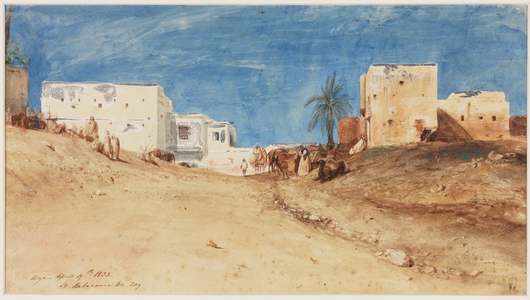 Algiers, 1833 (w/c on paper)
