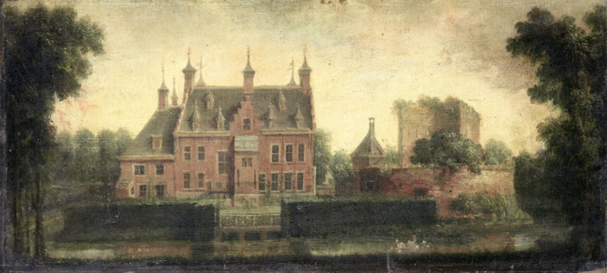 Castle of Nieuw Teylingen, c.1785 (oil on canvas)