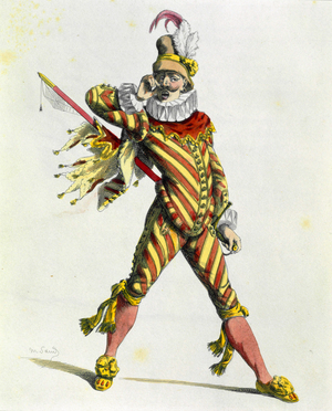 Captain Spavento (etching)