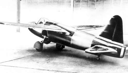 Heinkel He 178 (b/w photo)