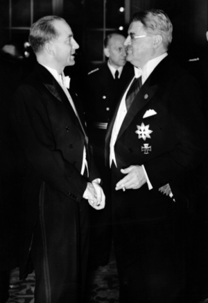 III Reich, Annual Banquet of the Foreign Press Association, 1938 (photo)