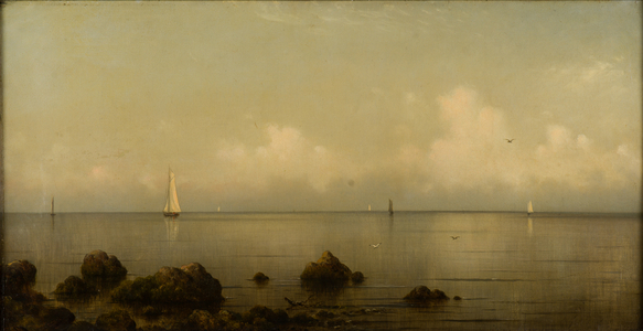 Thimble Island, CT, 1875-1876 (oil on canvas)