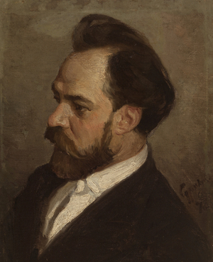 Portrait of a Gentleman, 1878 (oil on canvas)