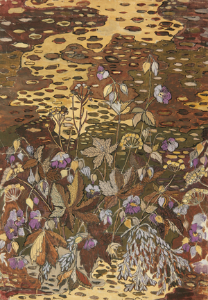 Flowers of the Forest, 1979 (gouache on paper)