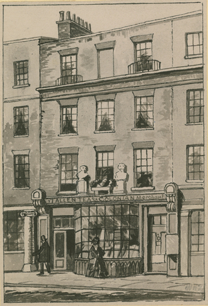 Tom's Coffee House, 17 Russell Street, Covent Garden (w/c on paper)