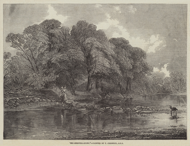The Stepping-Stone (engraving)