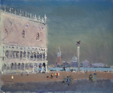 Doge's Palace (oil on board)