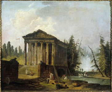 The Ancient Temple, between 1780 and 1790 (oil on canvas)