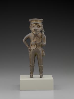 Tobacco Pipe Bowl In Human Form (brass)