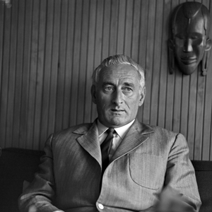 German physicist, author and TV journalist Heinz Haber, Germany 1960s