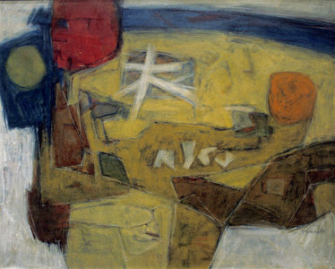 Landscape With Constellations (oil on canvas)