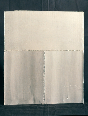 Cycladic Book, 1957 (plaster)