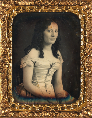 Laura Keene, 1857 (b/w photo)