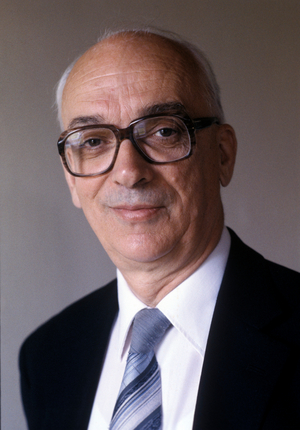 Oslo 1972. Finn Lied, director of the Defense Research Institute. Portrait …, 1980 (photo)
