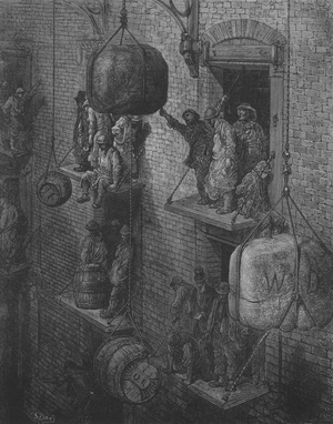 Maison De Commerce Dans La Cite (engraving)