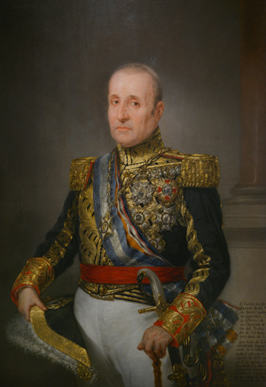 Captain General Jose Ramon Rodil y Galloso, 1845 (oil on canvas)