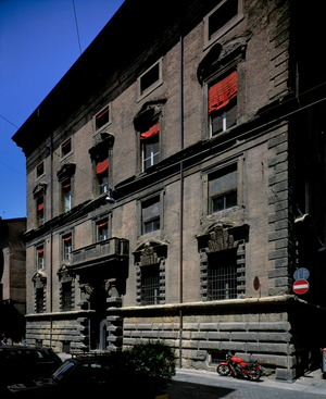 Renaissance - Architecture : Facade - Bocchi palace, Bologna, Italy