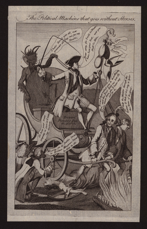 The Political Machine that goes without Horses, 1769 (engraving)