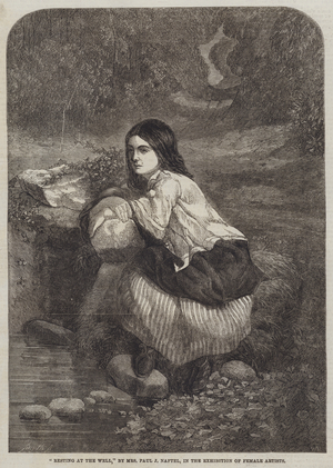 Resting at the Well (engraving)