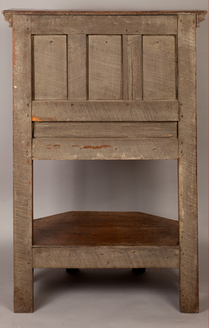 Credenza furniture D. Dining room sideboard cupboard. 14th century (?).
