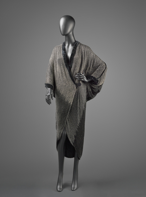 Coat, 1922 (graduated beads & velvet)