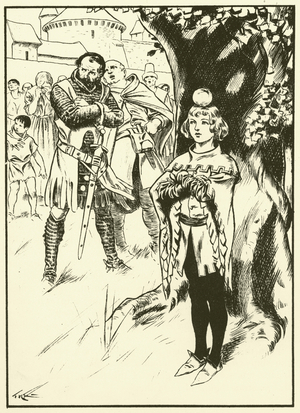 Tell's Son and the Apple (engraving)