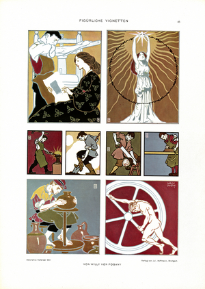 Figurative Vignettes (print)