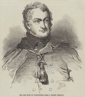 The late Earl of Yarborough (engraving)