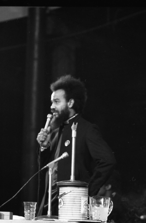 Michael X at The Dialectics of Liberation, 1968