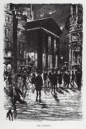 The Lyceum (litho)