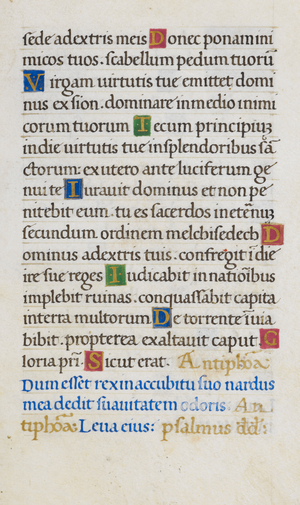 Text page; Psalm 109