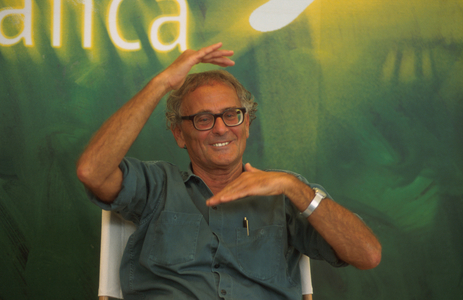 Venice, 58. International Film Festival, 'Luna Rossa', the Director Antonio Capuano, 2001 (photo)