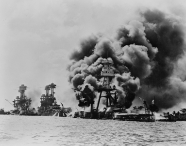 Japanese attack on Pearl Harbour, 1941