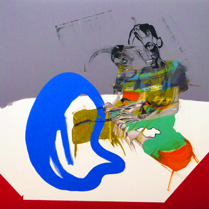La honte, 2017 (oil and acrylic on canvas)