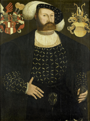 Presumably Posthumous Portrait of Rudolph van Buynou, 1553 (oil on panel)