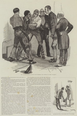 Cynic Fortune, A Tale of a Man with a Conscience, by David Christie Murray (engraving)