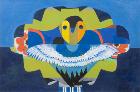 Wings of a Child, 1983 (acrylic on canvas)