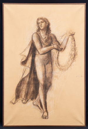 The Month of May, 1935 (mixed technique on paper)
