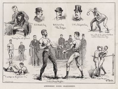 Queensberry Boxing Championships (engraving)