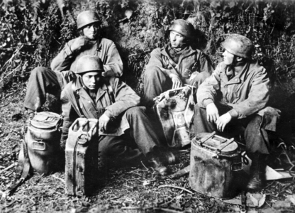II. WK, Western Front, Operation Overlord 1944 (photo)