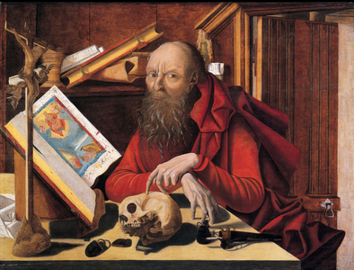 St. Jerome in his study, 1520 - 1550 (oil on panel)