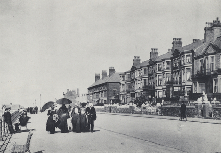 Fielden Esplanade (b/w photo)