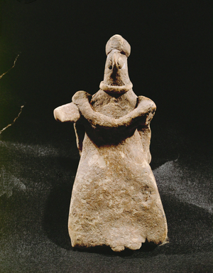 Fertility figure, from Jerusalem, Israel (terracotta)