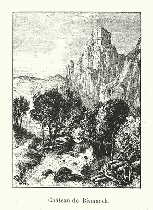 Chateau de Bismarck (engraving)
