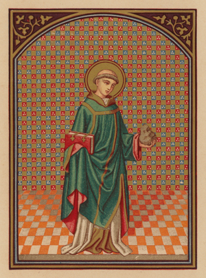 Sanctus Stephanus (chromolitho)