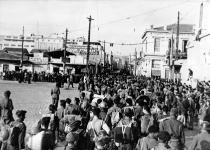 II. WK, English prisoners of war in Greece, 1943 (photo)