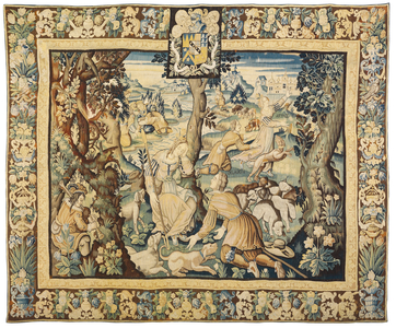 Mythological tapestry, 1600-50 (wool & silk)