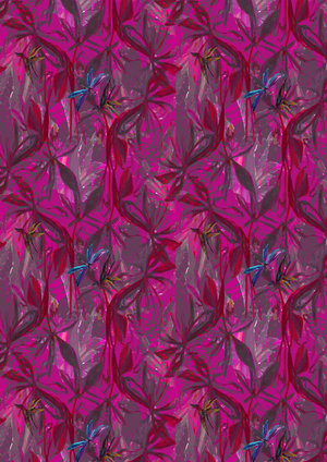 Dragonfly and Damelflies, 2018 (digital print)